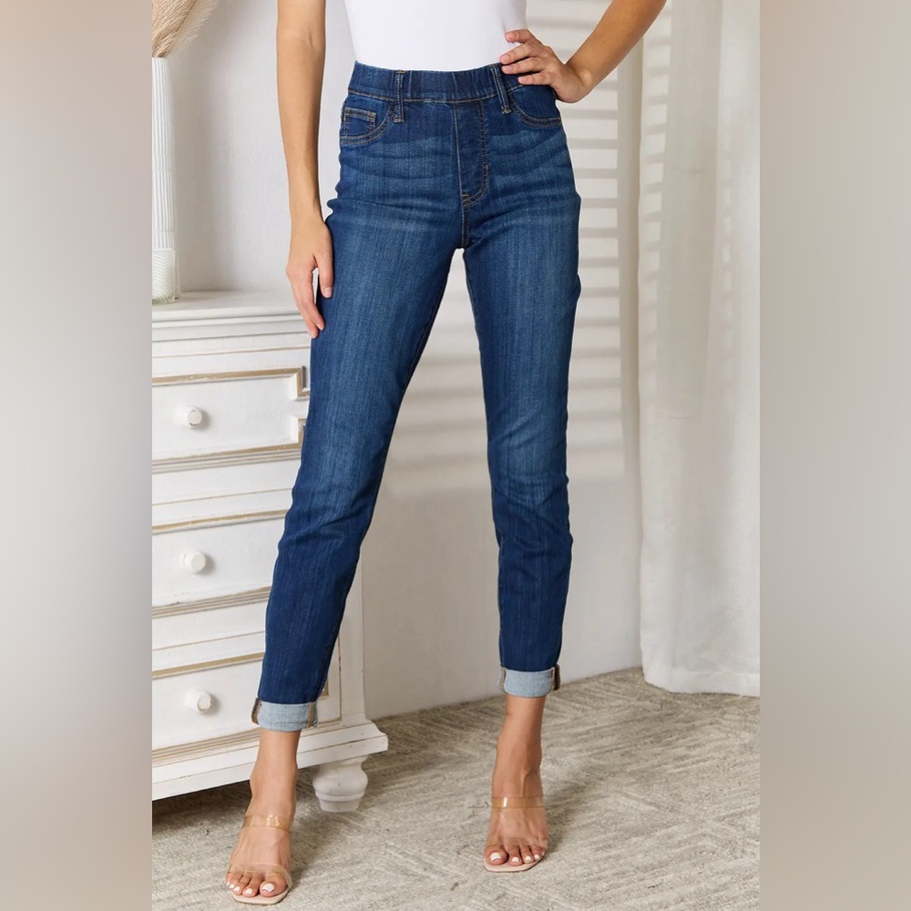 Judy Blue High Waist Skinny Cropped Jeans Size 1/25